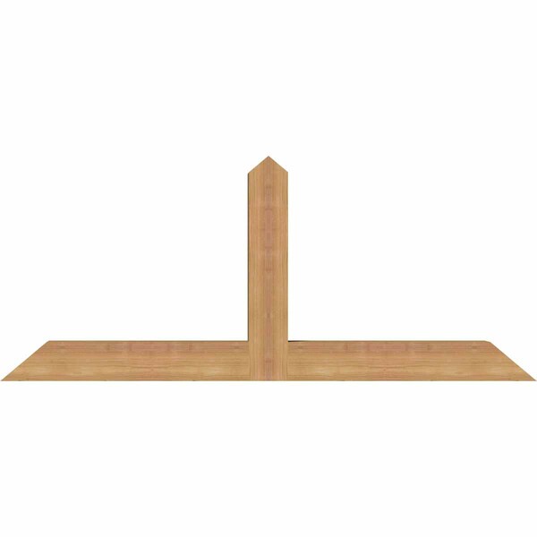 Ekena Millwork Portland Timber Gable Bracket, Western Red Cedar, 48"W x 20"H x 3 1/2"D x 3 1/2"F, 10/12 Pitch GBW048X20X0404POR00SWR - main